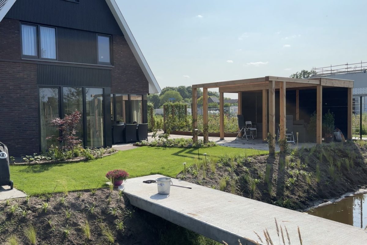 Houten veranda Woudenberg